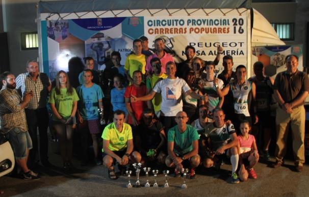 Más de 200 atletas en la antepenúltima prueba del Circuito Provincial de Carreras Populares en Tíjola