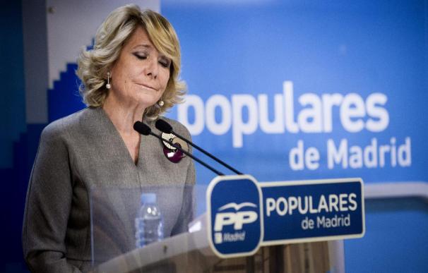 Hernando (PSOE) cree que Aguirre debería pedir perdón "de rodillas"