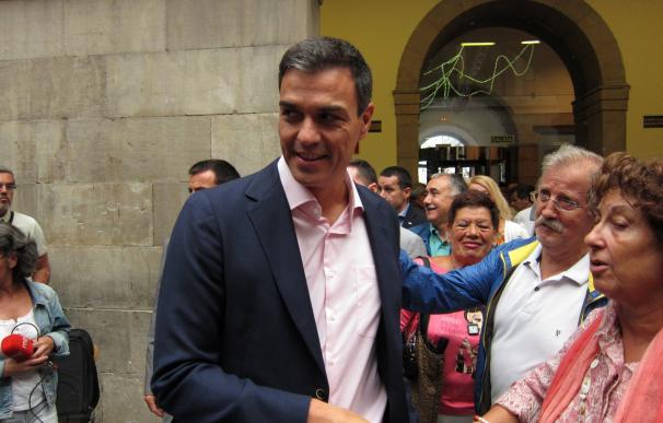 Pedro Sánchez: "Que no se equivoque nadie, estaremos en la solución como alternativa que somos al PP"