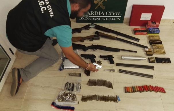 Detenido en Linares el responsable de una armería acusado de tenencia y tráfico ilícitos de armas