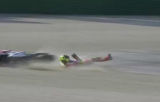 Iannone se perderá el Gran Premio de San Marino tras sufrir una lesión vertebral en una caída