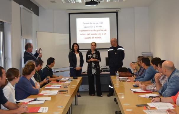 Profesionales de ocho CC.AA. participan en un curso de Protección Civil en la Subdelegación del Gobierno en Huesca