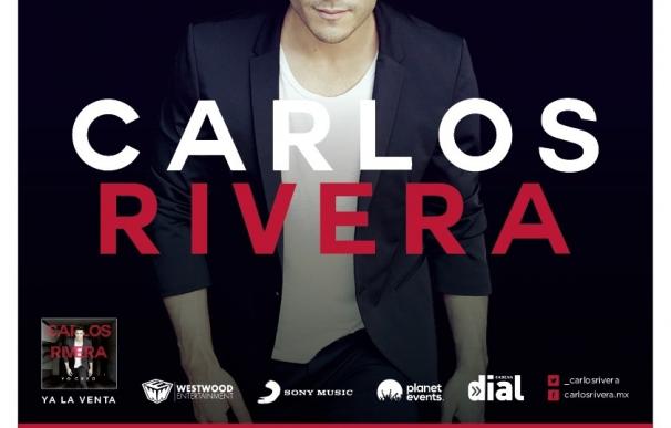 Carlos Rivera actuará en Bilbao, La Línea (Cádiz), Barcelona, Valencia y Vigo