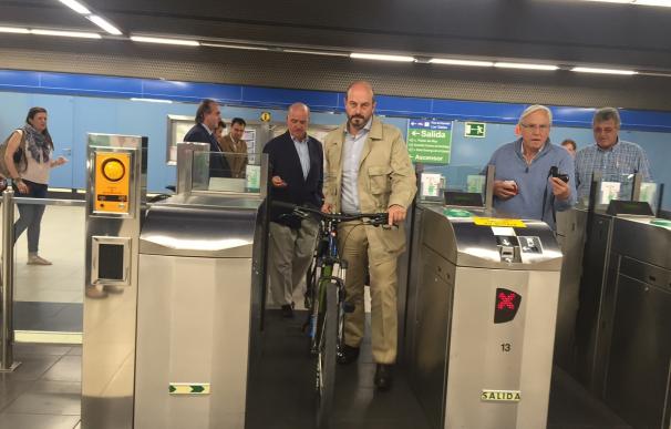 Los madrileños podrán acceder con bicicleta sin limitación horaria a 92 estaciones de Metro