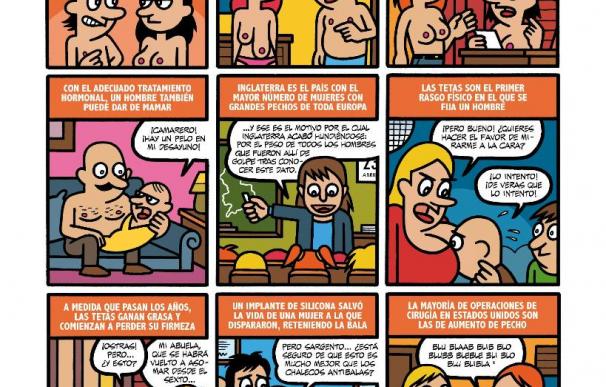 Sexo sin tapujos y mucho humor en el segundo volumen del cómic "Sexorama"