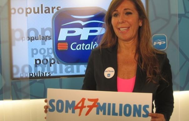 El PP vasco apoyará mañana a Sánchez-Camacho en la concentración de Barcelona que organiza 'Som Catalunya, somos España'