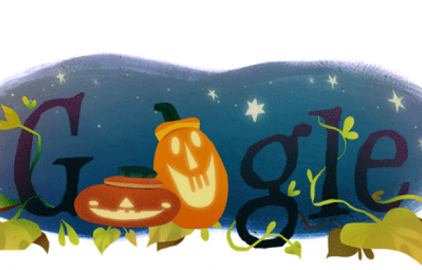 Doodle de Google para celebrar Halloween