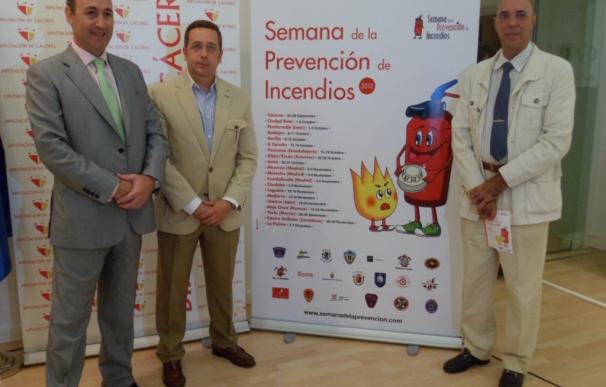 Diputación de Cáceres sensibiliza a los mayores sobre los riesgos de los incendios en su VII Semana de Prevención