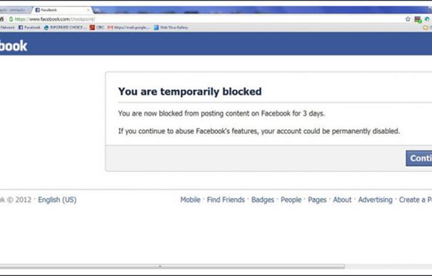 Facebook ha cerrado los perfiles de algunas madres lactantes