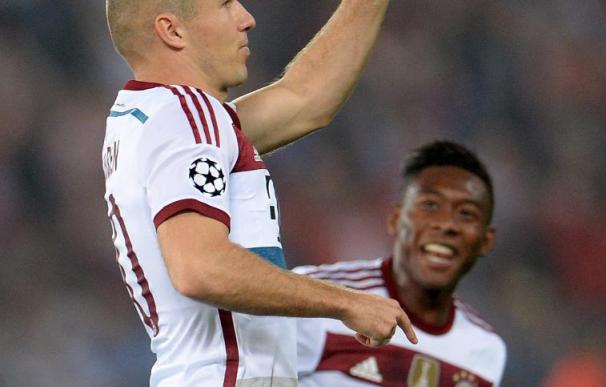 1-7. El Bayern vapulea al Roma y prácticamente sentencia la clasificación