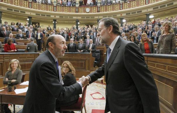 Rajoy y Rubalcaba se reunirán el miércoles por primera vez en La Moncloa