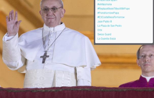 El Papa fue trending topic en Twitter