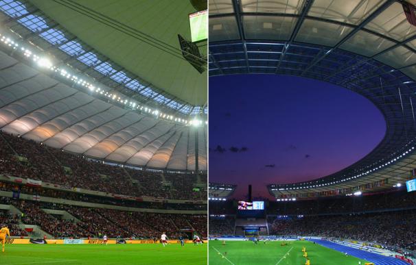 El Estadio Nacional de Varsovia y el Estadio Olímpico de Berlín