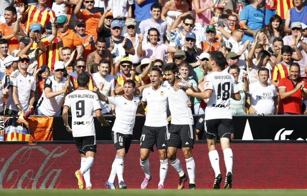3-1. El Valencia demuestra su contundencia y no da opción al Espanyol