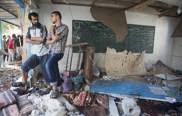 HRW acusa a Israel de crímenes de guerra por los ataques contra las escuelas de la ONU