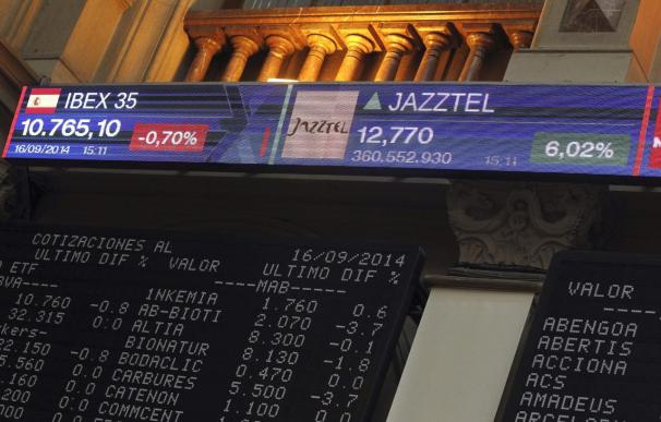 Jazztel regresa al mercado con una subida del 6,27 por ciento tras la opa de Orange