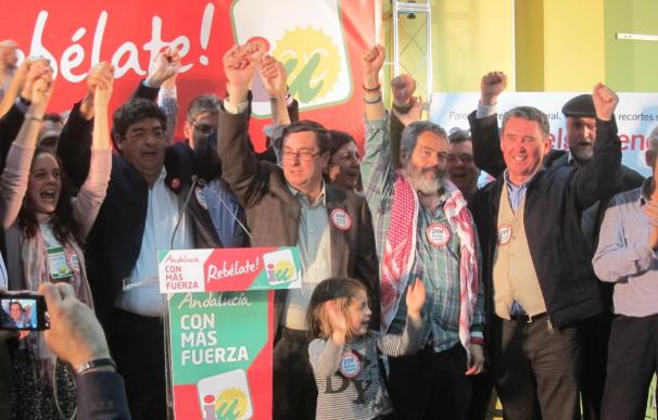 AMPL.- Valderas no busca "sillones" sino hacer política y no defraudar a los andaluces