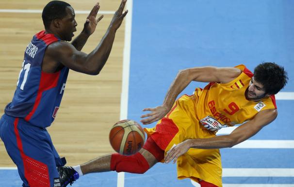 Pietrus, durante la semifinal del pasado Eurobasket