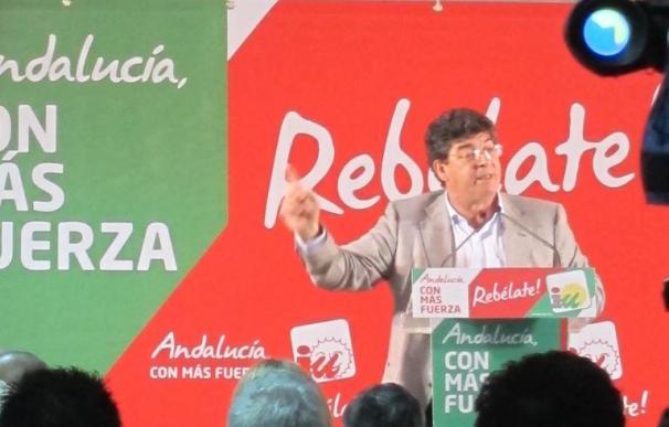 Valderas se propone "volver a Andalucía como un calcetín" y aprobar la ley de 'Carta de Derechos de la Ciudadanía'