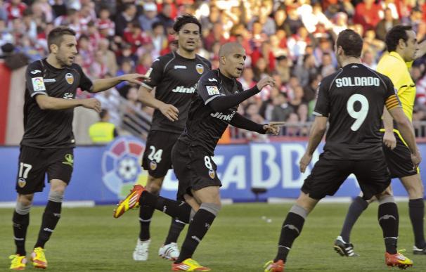 0-1. El Valencia se reencuentra con el triunfo en Granada