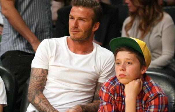 David Beckham ya habla con acento americano