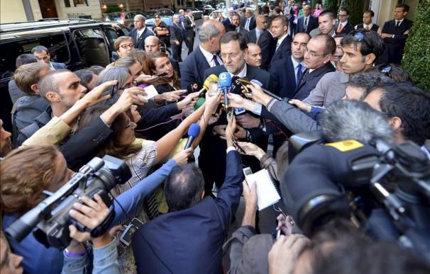 Rajoy afirma que la reforma del modelo de financiación no es una prioridad
