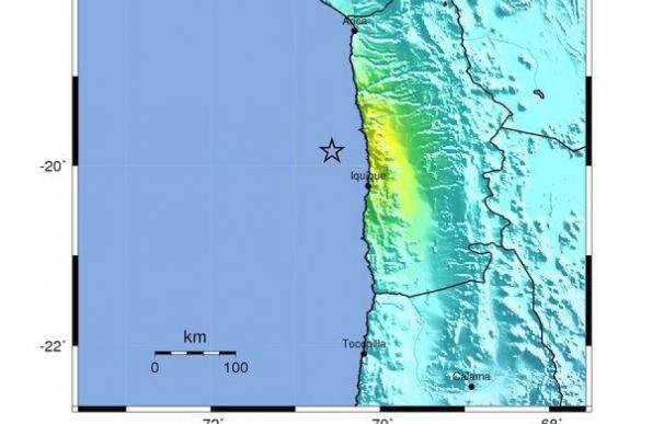 Un seísmo de 7 grados de magnitud sacude la costa del norte de Chile