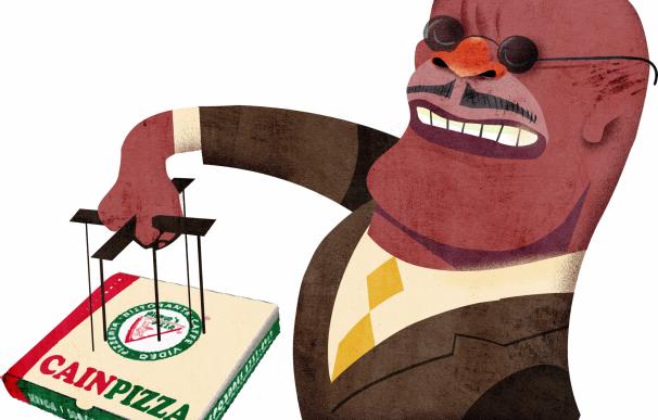 Herman Cain, el exdirector de 'Godfather's Pizza' ahora candidato republicano