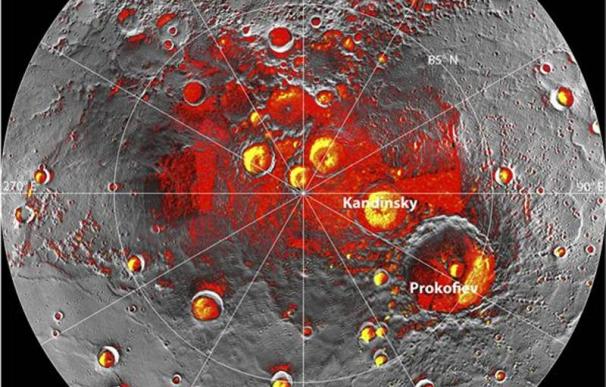 Mercurio se ha encogido cerca de siete kilómetros, el triple de lo que se creía.