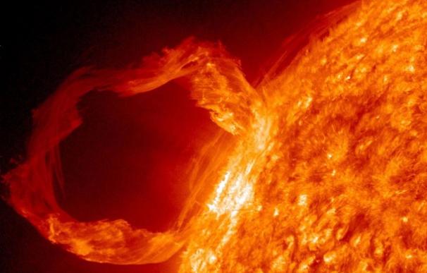 Una fuerte tormenta solar se dirige a la Tierra (NASA)