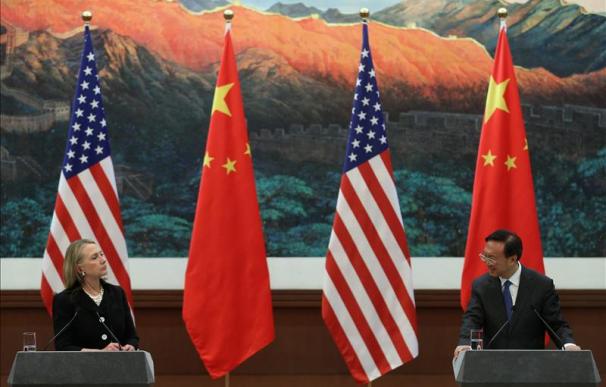 Imagen de la última cumbre entre Estados Unidos y China.