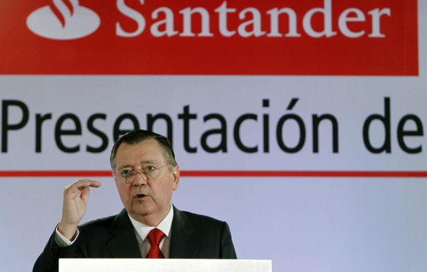 El consejero delegado del Grupo Santander, Alfredo Sáenz.