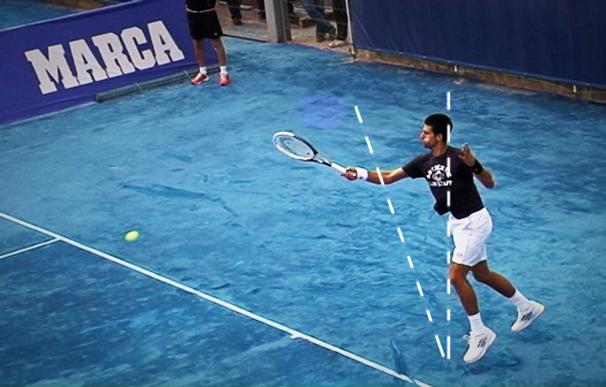 Novak Djokovic, a cámara lenta, comentado por Fernando Verdasco