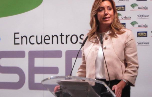 Susana Díaz no descarta recurrir la reforma local ante el TC si no se modifica durante el trámite parlamentario