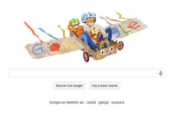 Google felicita a todos los papás por el Día del Padre con un divertido doodle