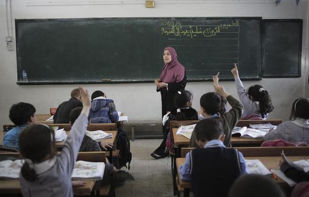 700.000 niños vuelven al colegio en Gaza tras el duro verano de ofensiva israelí