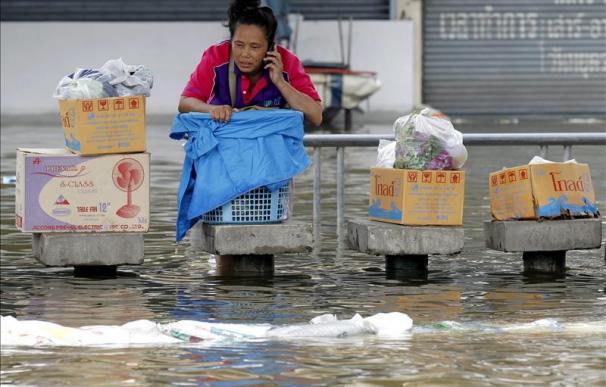 Tailandia declara el estado de desastre al llegar las inundaciones a Bangkok