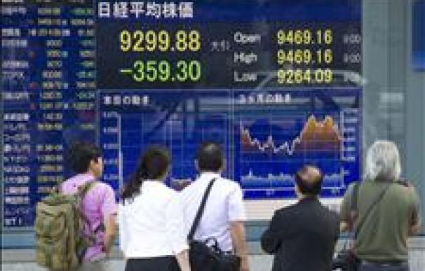 El Nikkei recupera la barrera de los 9.000 puntos