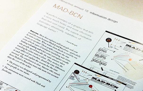 La revista Communication Arts premia los diseños interactivos de lainformacion.com