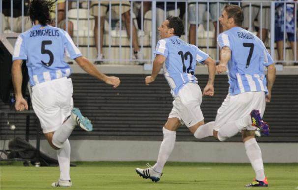 4-0. Cazorla y Joaquín impulsan al Málaga de Pellegrini