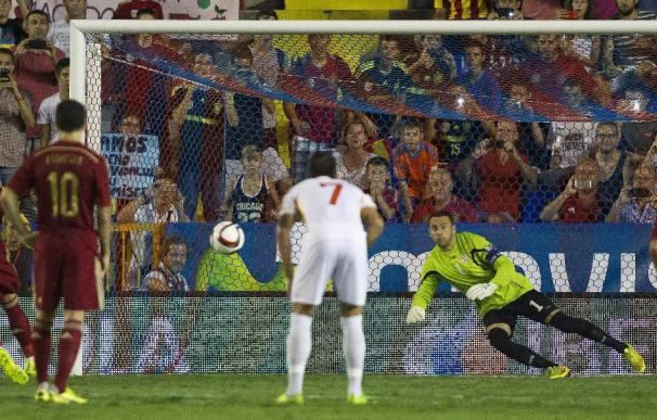 5-1. España recupera el gol y la confianza