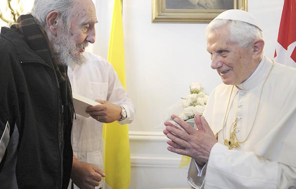 Benedicto XVI y Fidel Castro se reúnen en La Habana