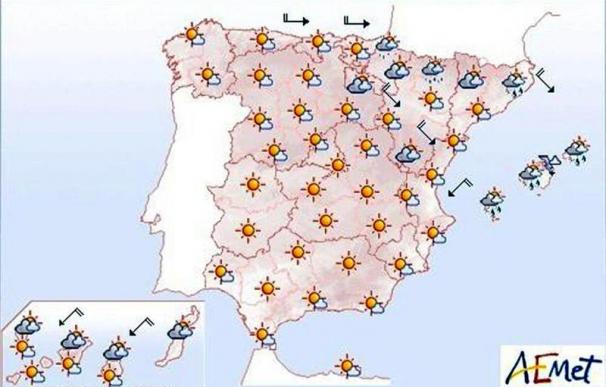 Remiten las lluvias y suben las temperaturas diurnas en Galicia y Andalucía