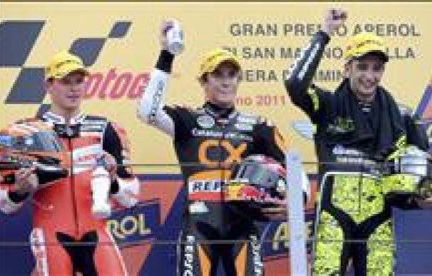 Márquez da otra lección en Moto2 en San Marino y recorta otros cinco puntos a Bradl
