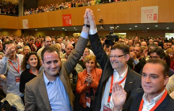 Puig se convierte en el sexto secretario general del PSPV con el 61% de los votos, 142 más que Alarte