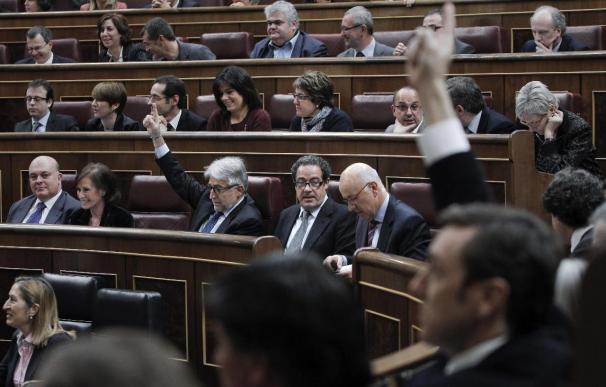 El PP logra el apoyo de CiU, UPN y Foro Asturias a su reforma laboral