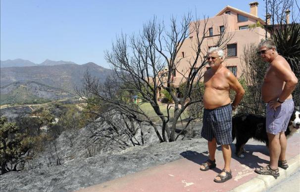 Controlado el incendio de Mijas que quemó 500 hectáreas tras 36 horas
