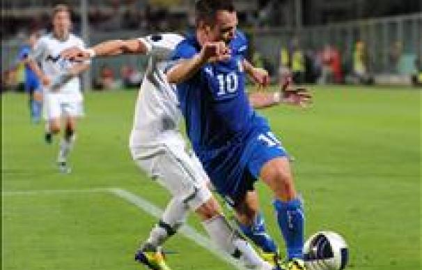 1-0. Italia consigue la clasificación para la Eurocopa en los últimos minutos tras vencer a Eslovenia