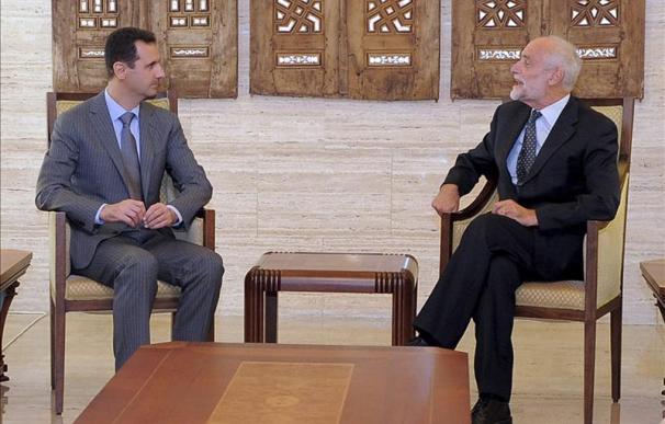El presidente de la Cruz Roja se entrevista con Al Asad en su visita a Siria