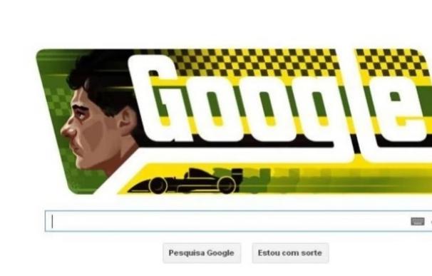 Google homenajea el piloto brasileño Ayrton Senna